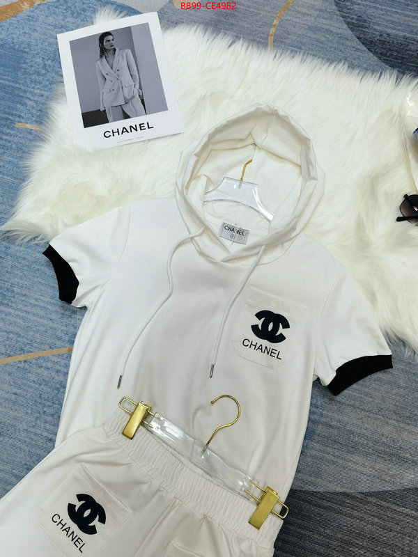 Clothing-Chanel,found replica , ID: CE4982,$: 99USD