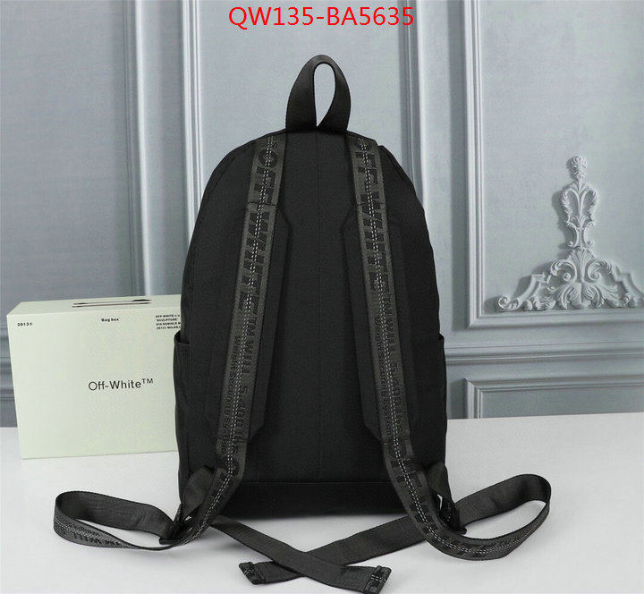 Off-White Bags ( TOP )-Backpack-,how to buy replica shop ,ID: BA5635,$: 135USD