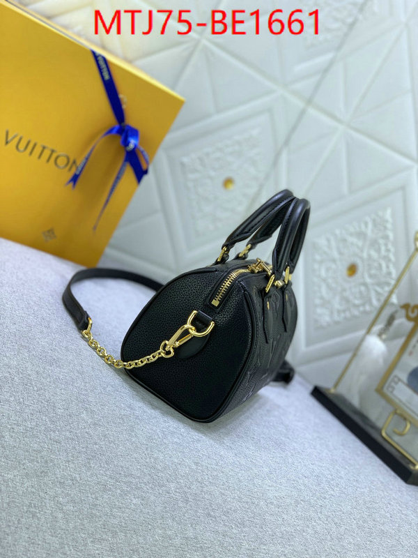 LV Bags(4A)-Speedy-,can i buy replica ,ID: BE1661,$: 75USD