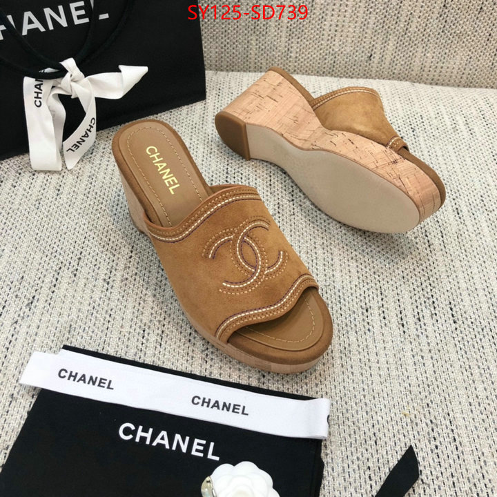 Women Shoes-Chanel,high quality replica designer , ID: SD739,$: 125USD