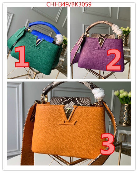 LV Bags(TOP)-Handbag Collection-,ID: BK3059,$:349USD