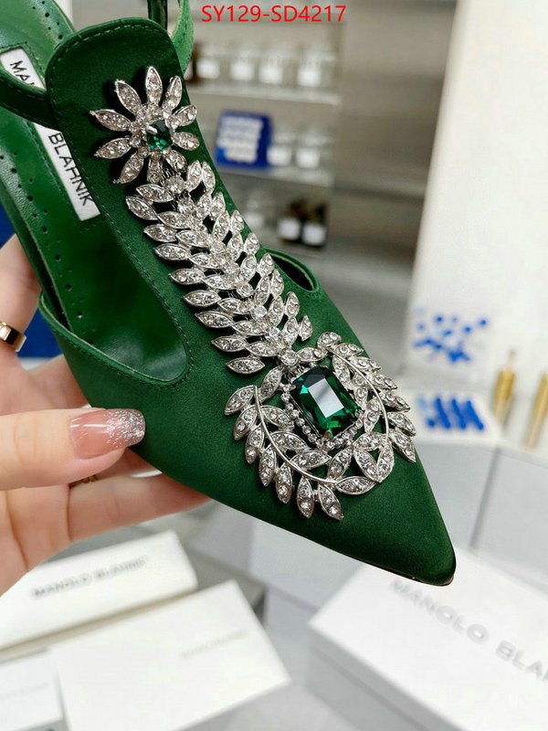 Women Shoes-Manolo Blahnik,where should i buy replica ,perfect quality designer replica , ID: SD4217,$: 129USD