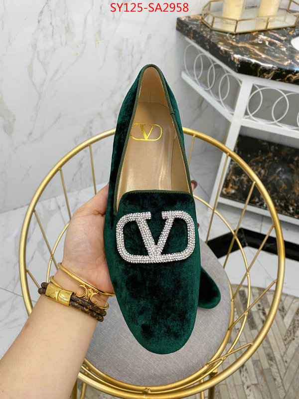 Women Shoes-Valentino,high end designer , ID:SA2958,$: 125USD