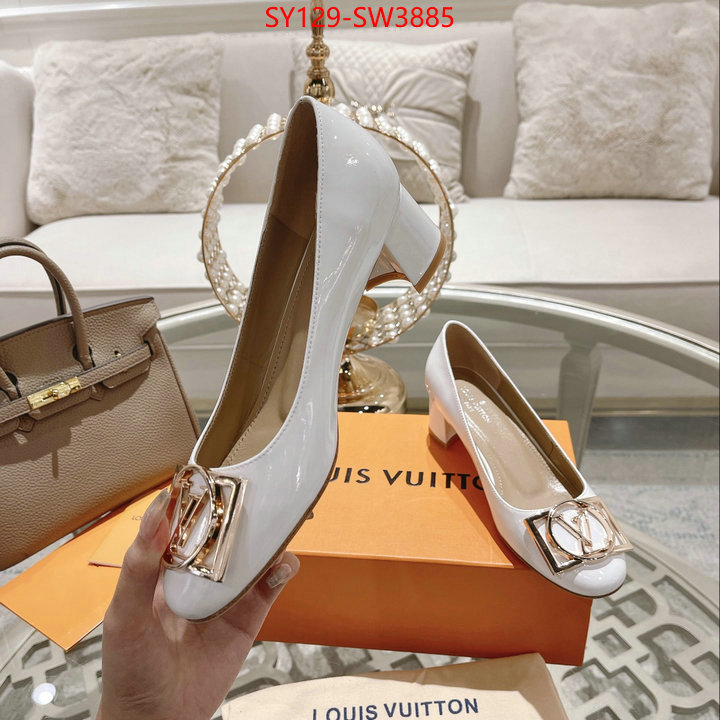 Women Shoes-LV,replcia cheap from china , ID: SW3885,$: 129USD