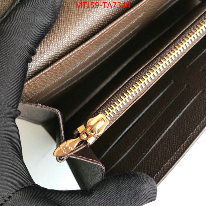 LV Bags(4A)-Wallet,ID: TA7344,$: 59USD