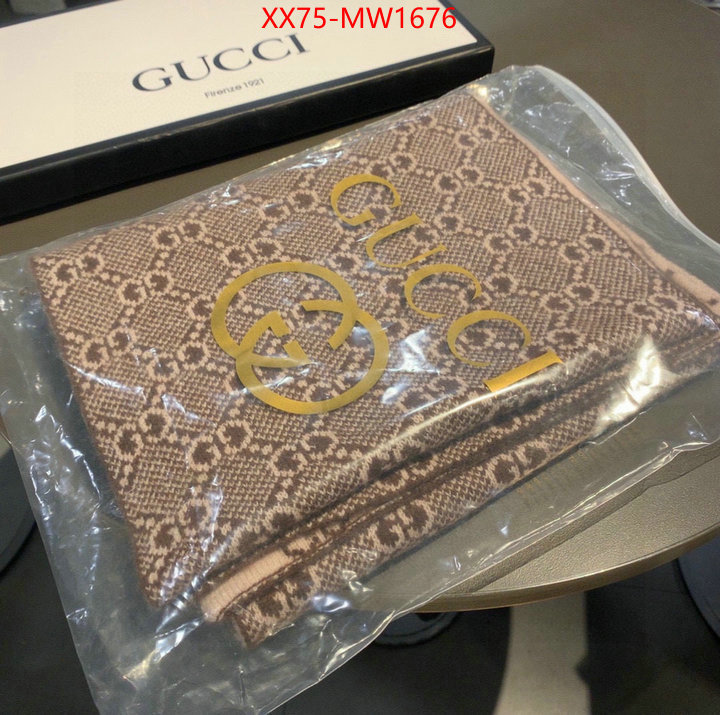 Scarf-Gucci,top fake designer , ID: MW1676,$: 75USD