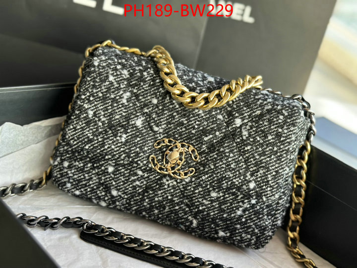 Chanel Bags(TOP)-Diagonal-,ID: BW229,$: 189USD