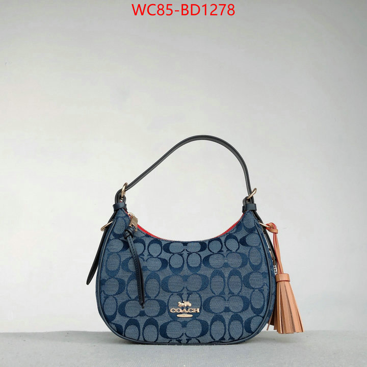 Coach Bags(4A)-Handbag-,the top ultimate knockoff ,ID: BD1278,$: 85USD