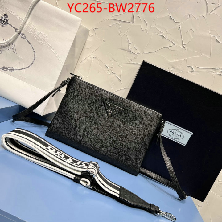 Prada Bags(TOP)-Diagonal-,ID: BW2776,$: 265USD