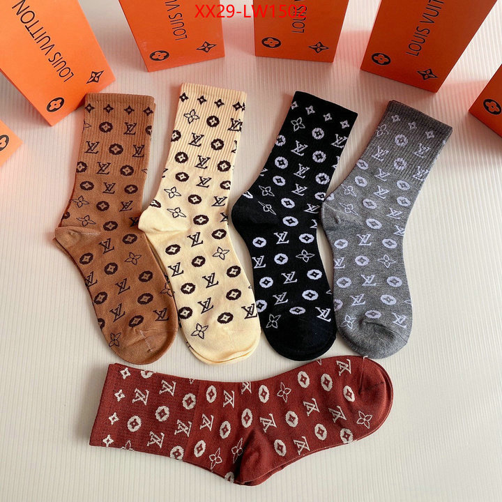 Sock-LV,aaaaa replica designer , ID: LW1502,$: 29USD