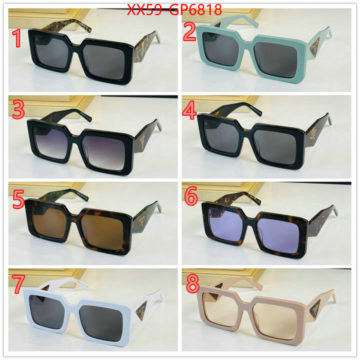 Glasses-Prada,aaaaa replica designer , ID: GP6818,$: 59USD