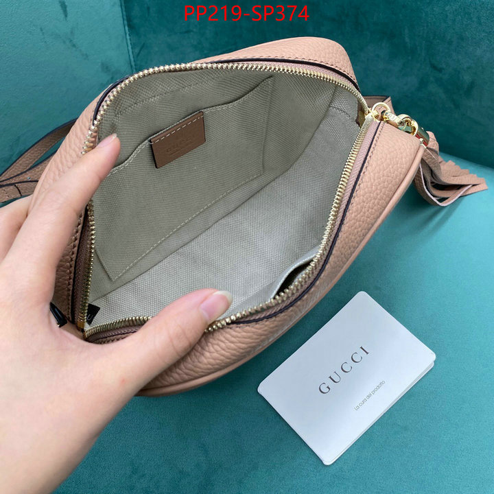 Gucci Bags(TOP)-Diagonal-,ID: BP374,$: 219USD