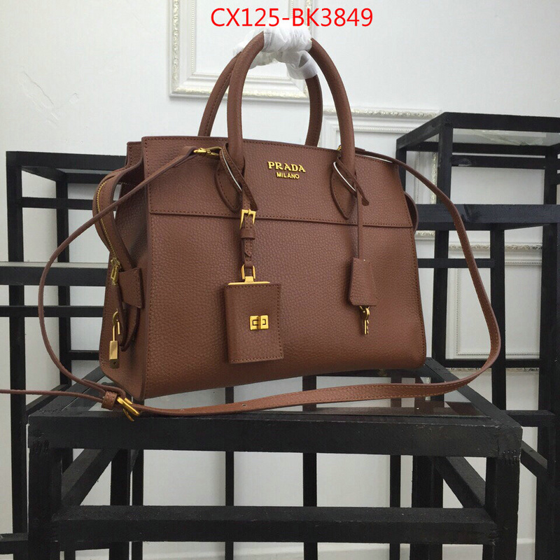 Prada Bags(4A)-Handbag-,ID: BK3849,$:125USD