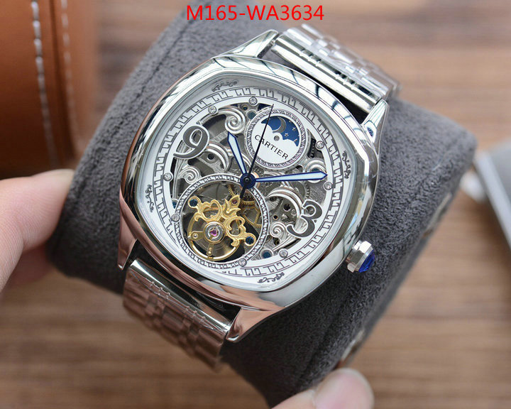 Watch(4A)-Cartier,cheap online best designer , ID: WA3634,$: 165USD