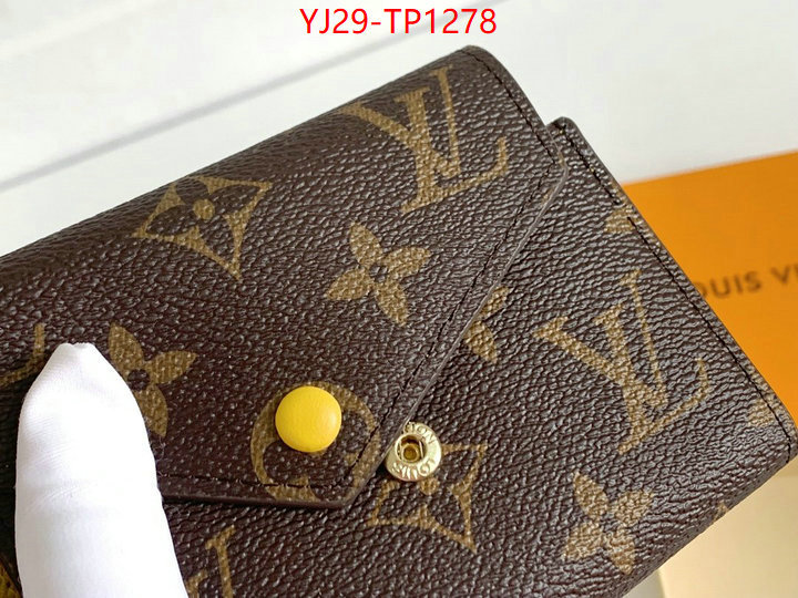 LV Bags(4A)-Wallet,ID: TP1278,$: 29USD