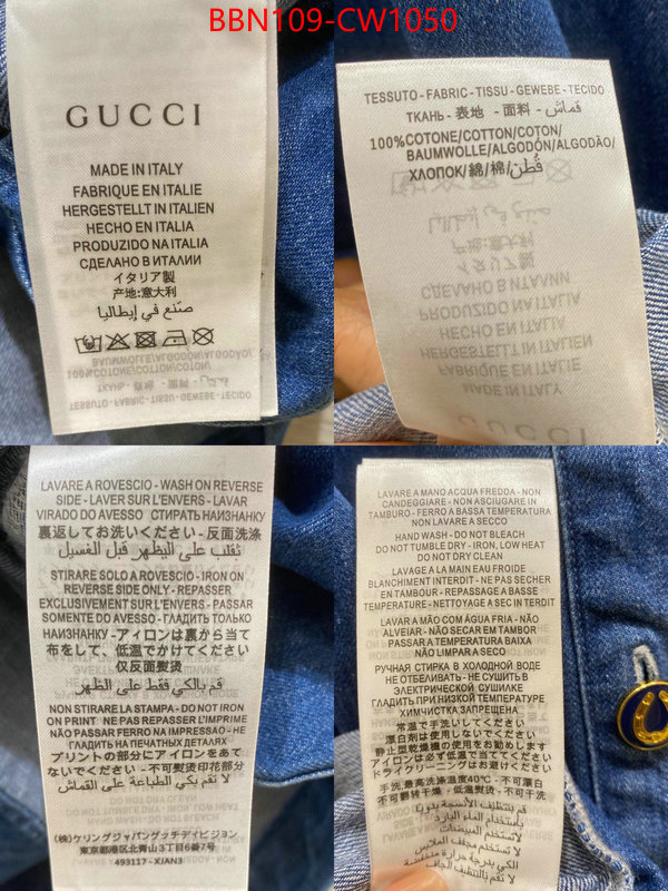 Clothing-Gucci,at cheap price , ID: CW1050,$: 109USD