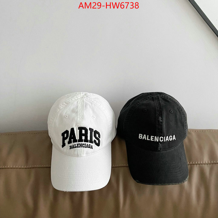 Cap (Hat)-Balenciaga,mirror copy luxury , ID: HW6738,$: 29USD