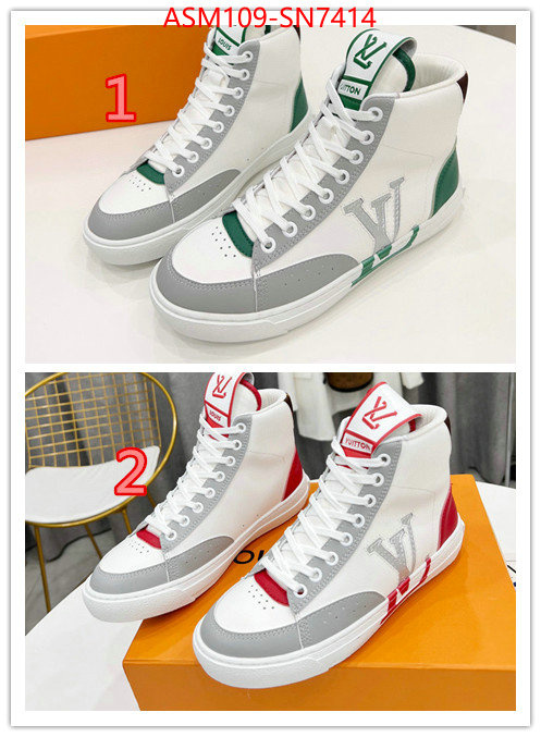 Women Shoes-LV,aaaaa+ class replica , ID: SN7414,$: 109USD