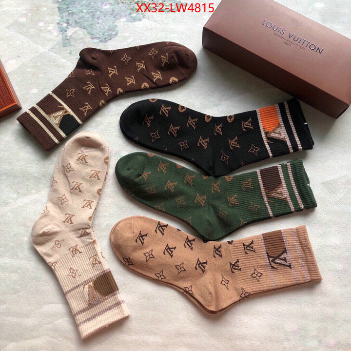 Sock-LV,luxury fashion replica designers , ID: LW4815,$: 32USD