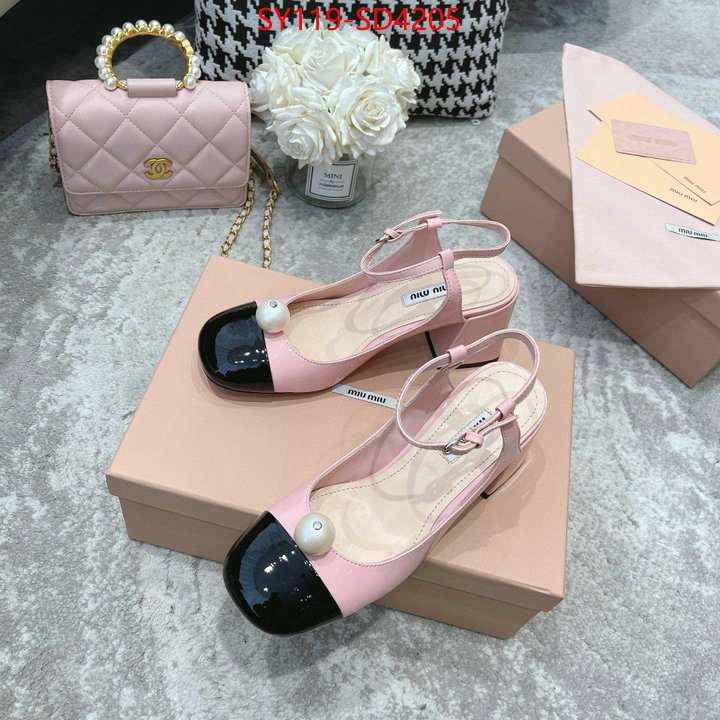 Women Shoes-Miu Miu,replica sale online , ID: SD4205,$: 119USD