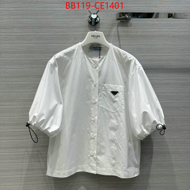 Clothing-Prada,buy top high quality replica , ID: CE1401,$: 119USD