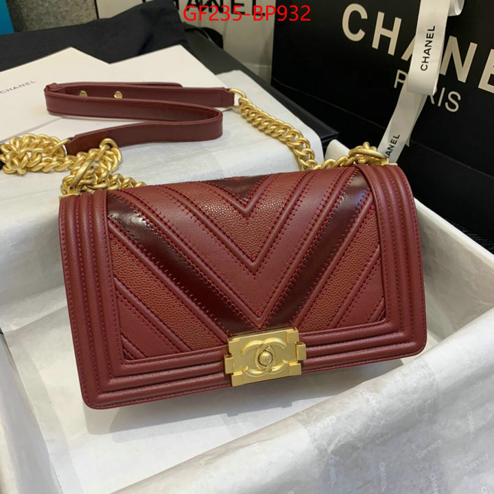 Chanel Bags(TOP)-Diagonal-,ID: BP932,$: 235USD