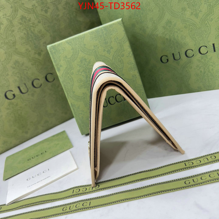Gucci Bags(4A)-Wallet-,copy aaaaa ,ID: TD3562,$: 45USD