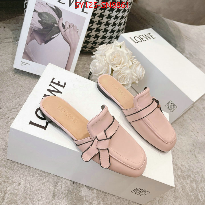 Women Shoes-Loewe,buy cheap , ID: SN9861,$: 125USD