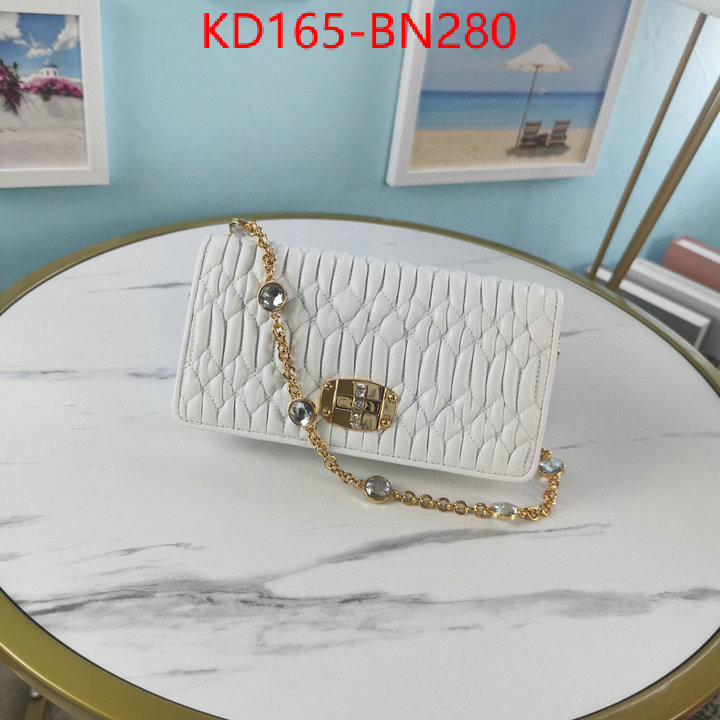 Miu Miu Bags(TOP)-Diagonal-,wholesale china ,ID: BN280,$: 165USD