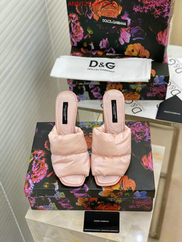 Women Shoes-DG,quality aaaaa replica , ID: SN1753,$: 125USD