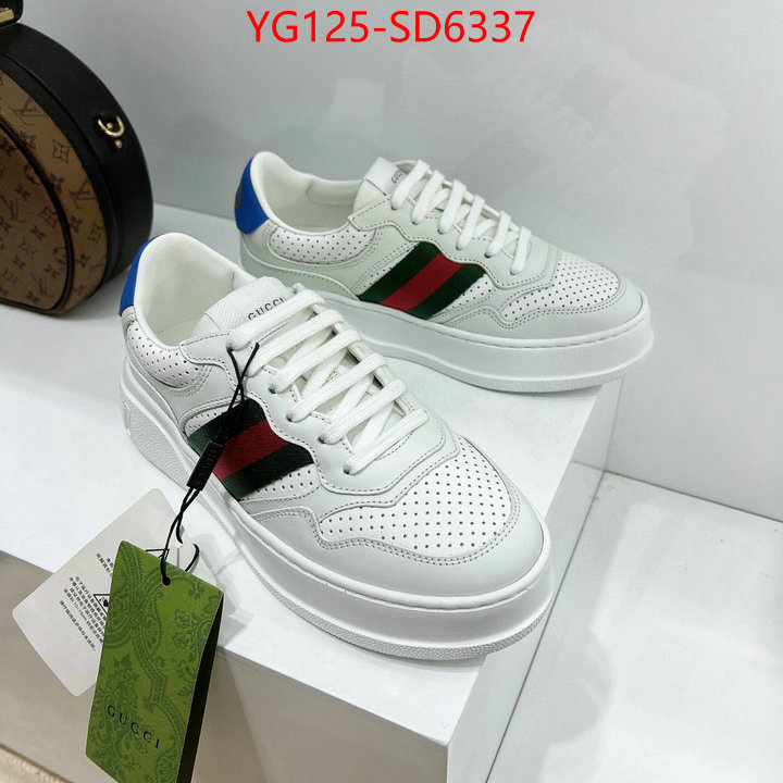 Women Shoes-Gucci,highest quality replica , ID: SD6337,$: 125USD