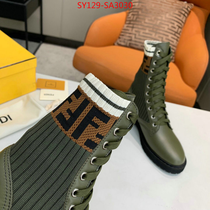 Women Shoes-Fendi,best replica quality , ID:SA3030,$: 129USD