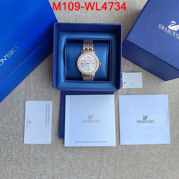 Watch(4A)-Swarovski,the highest quality fake ,ID: WL4734,$: 109USD