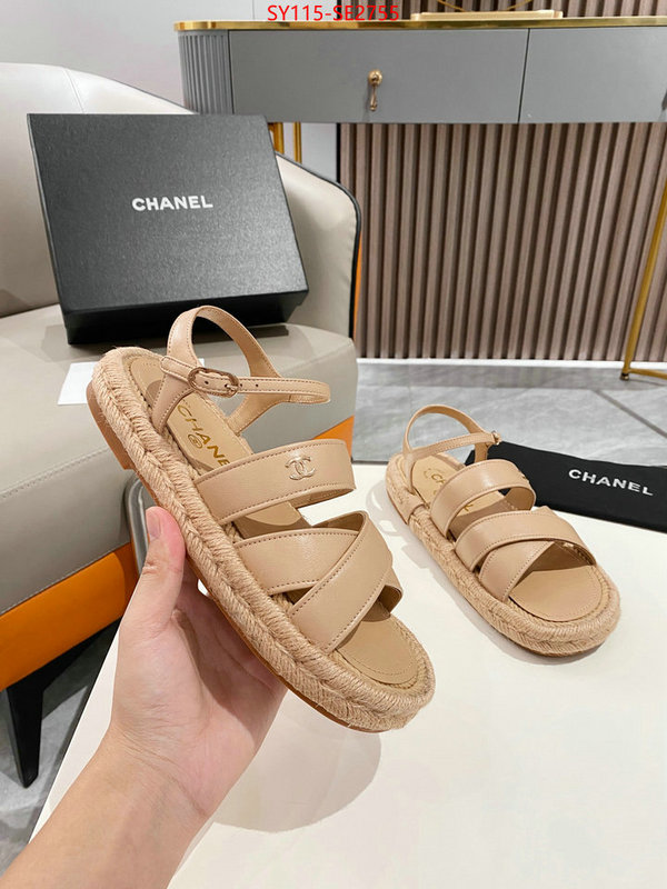 Women Shoes-Chanel,the best quality replica , ID: SE2755,$: 115USD