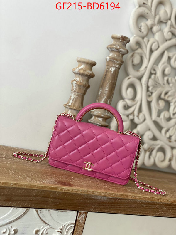 Chanel Bags(TOP)-Diagonal-,ID: BD6194,$: 215USD