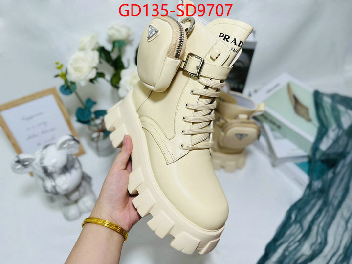 Women Shoes-Prada,what is top quality replica , ID: SD9707,$: 135USD