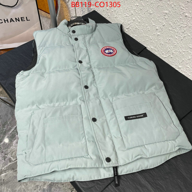 Down jacket Men-Canada Goose,where quality designer replica , ID: CO1305,$: 119USD