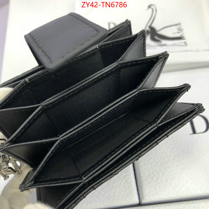 Dior Bags(4A)-Wallet-,ID: TN6786,$: 42USD