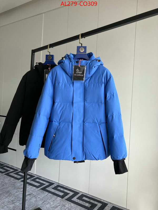 Down jacket Men-Moncler,the quality replica , ID: CO309,$: 279USD