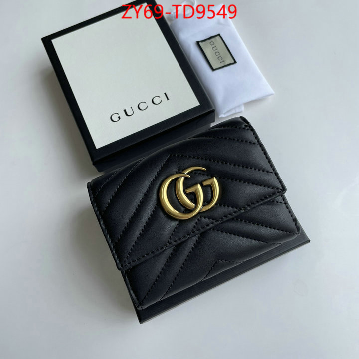 Gucci Bags(4A)-Wallet-,wholesale sale ,ID: TD9549,$: 69USD