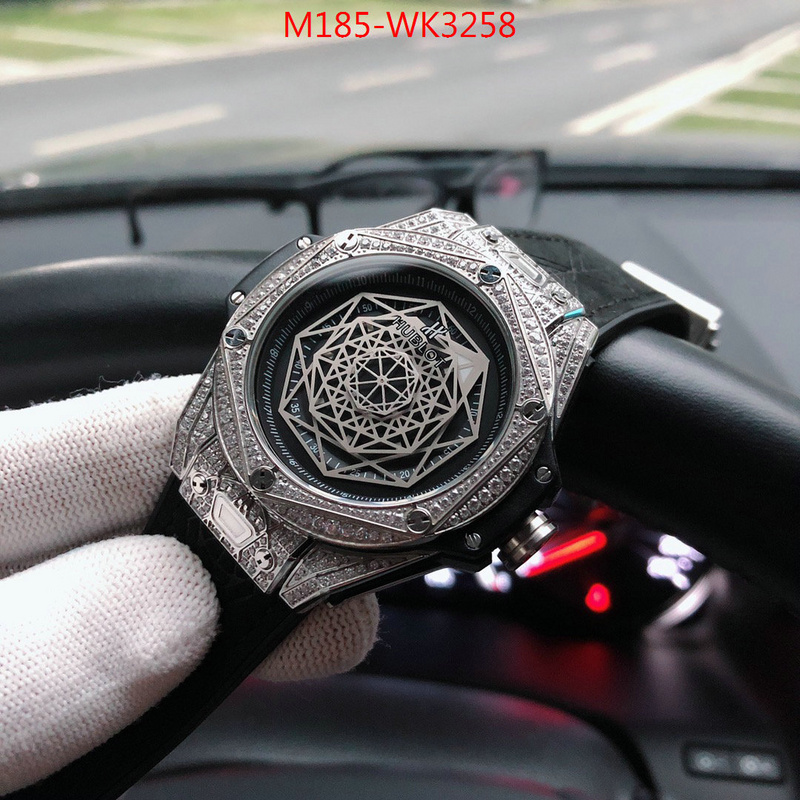 Watch(4A)-Hublot,buy best high quality ,ID: WK3258,$:185USD