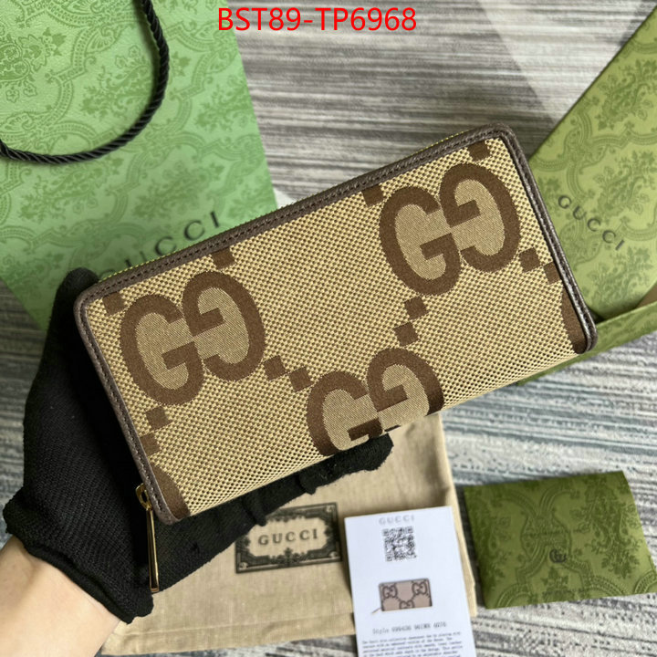 Gucci Bags(TOP)-Wallet-,ID: TP6968,$: 89USD
