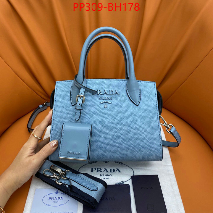 Prada Bags(TOP)-Diagonal-,ID: BH178,$:309USD