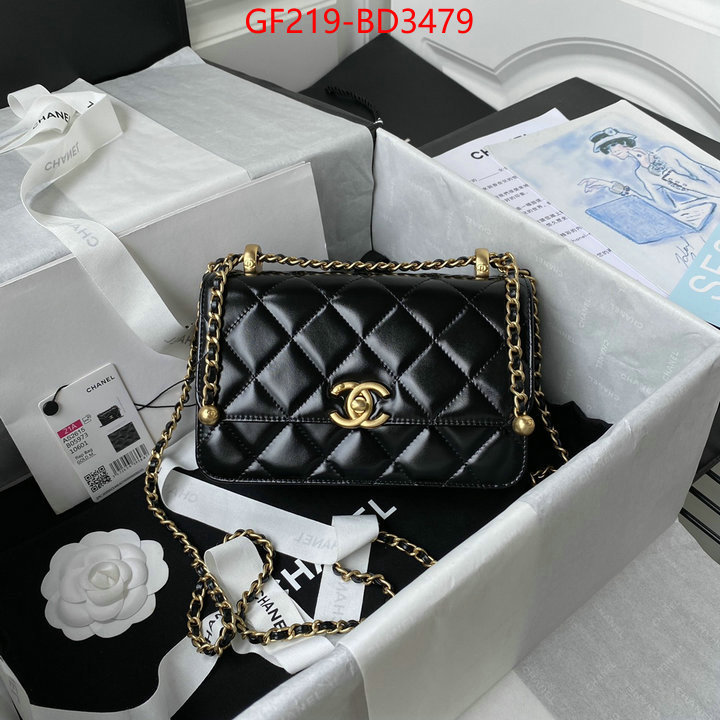 Chanel Bags(TOP)-Diagonal-,ID: BD3479,$: 219USD