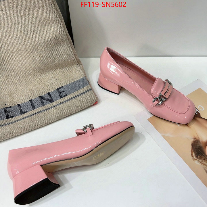 Women Shoes-Miu Miu,fashion replica , ID: SN5602,$: 119USD