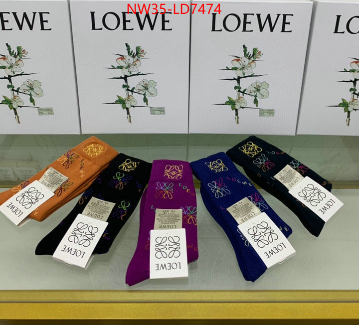 Sock-Loewe,designer 1:1 replica , ID: LD7474,$: 35USD