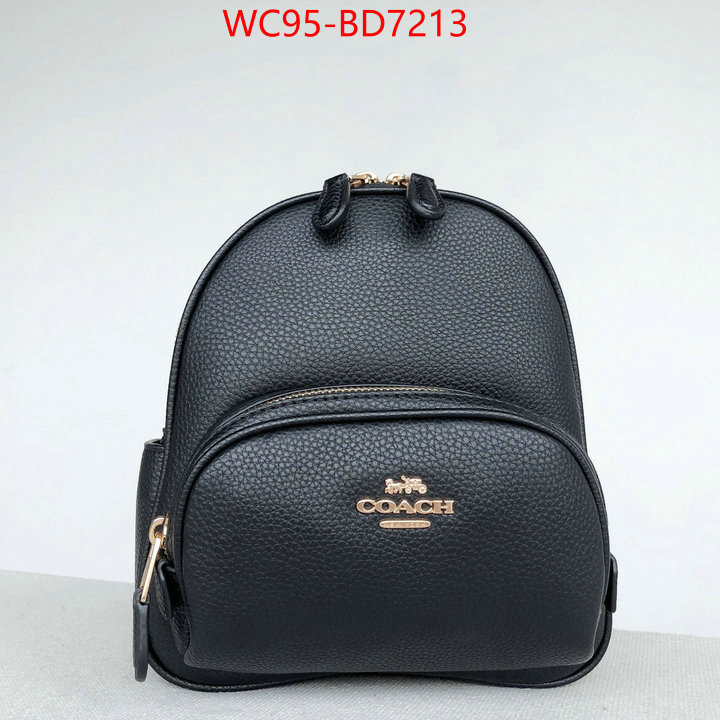 Coach Bags(4A)-Backpack-,top designer replica ,ID: BD7213,$: 95USD