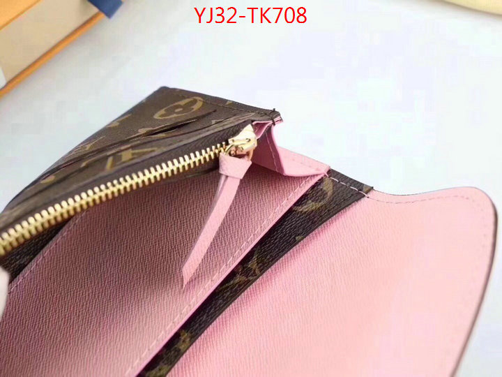 LV Bags(4A)-Wallet,ID: TK708,$:32USD