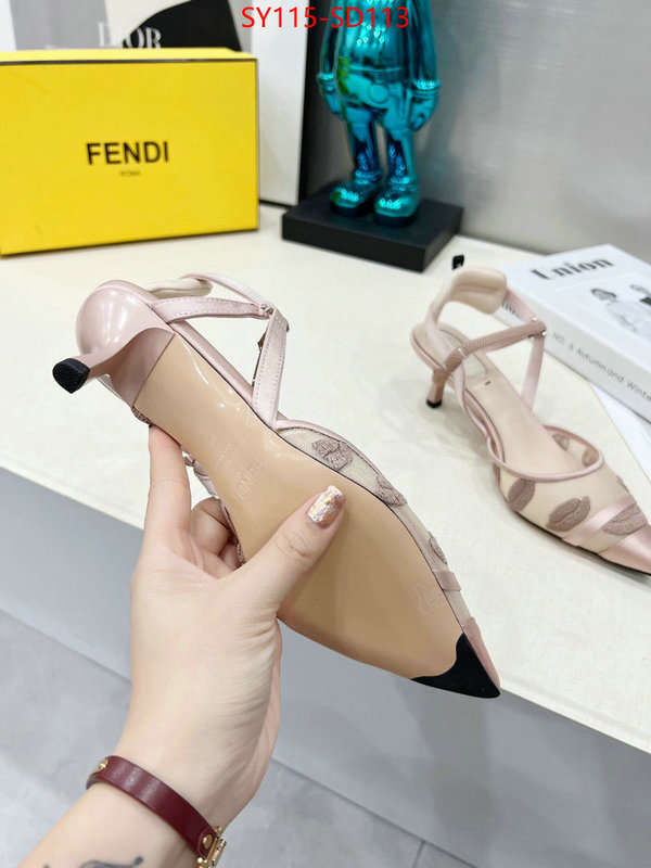 Women Shoes-Fendi,wholesale designer shop , ID: SD113,$: 115USD