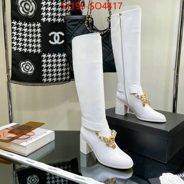 Women Shoes-Chanel,replica wholesale , ID: SO4417,$: 199USD